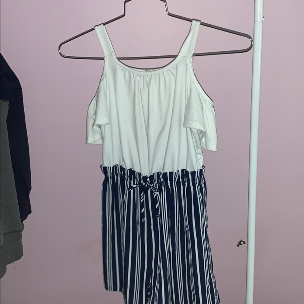 Lily bleu romper
